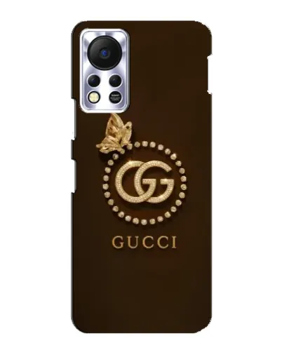 Чехол для Infinix Hot 11s с картинкой «Gucci — золотая бабочка»