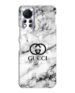 Чехол для Infinix Hot 11s с картинкой «Gucci — мраморный шик»