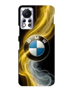 Чехол для Infinix Hot 11s с картинкой «Золотистый дым BMW» Чехол для Infinix Hot 11s с картинкой «Золотистый дым BMW»