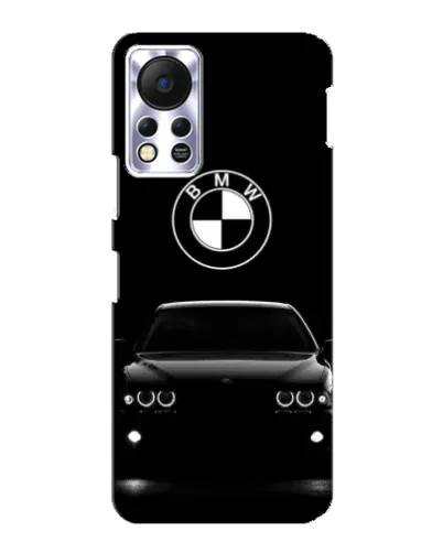 Чехол для Infinix Hot 11s с картинкой «BMW — взгляд из темноты»
