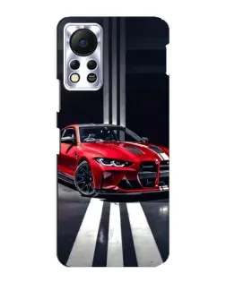 Чехол для Infinix Hot 11s с картинкой «Красная BMW на дороге» Чехол для Infinix Hot 11s с картинкой «Красная BMW на дороге»