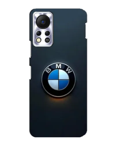 Чехол для Infinix Hot 11s с картинкой «Логотип BMW — минимализм»
