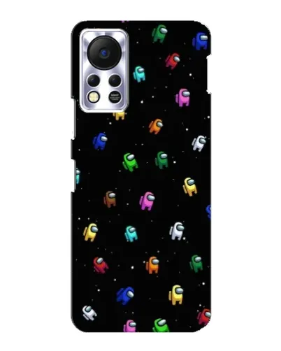 Чехол для Infinix Hot 11s с картинкой «Экипаж Among Us»