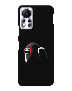 Чехол для Infinix Hot 11s с картинкой «Among Us шлем»