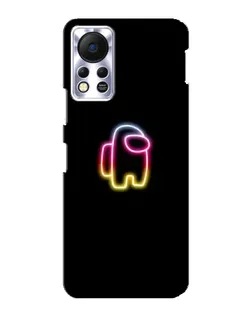 Чехол для Infinix Hot 11s с картинкой «Among Us градиент»