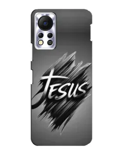 Чехол для Infinix Hot 11s с картинкой «Надпись Jesus Graffiti»