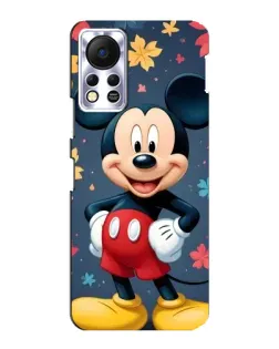 Чехол для Infinix Hot 11s с картинкой «Осенний Mickey Mouse»