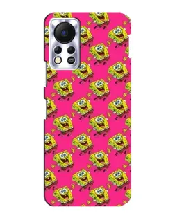 Чехол для Infinix Hot 11s с картинкой «Розовый паттерн»
