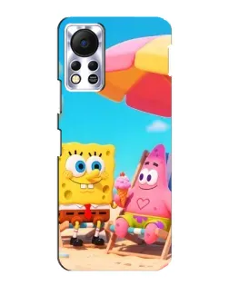 Чехол для Infinix Hot 11s с картинкой «Отдых на пляже»