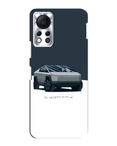Чехол для Infinix Hot 11s с картинкой «Серебристый Cybertruck Tesla» Чехол для Infinix Hot 11s с картинкой «Серебристый Cybertruck Tesla»