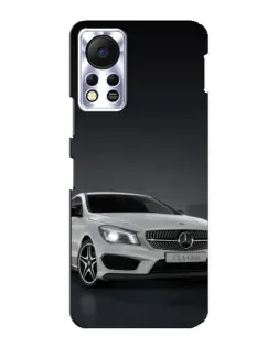 Чехол для Infinix Hot 11s с картинкой «Mercedes AMG GT Silver»