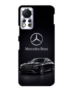 Чехол для Infinix Hot 11s с картинкой «Mercedes — решетка радиатора»
