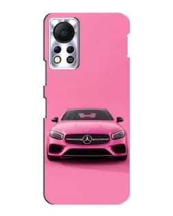 Чехол для Infinix Hot 11s с картинкой «Розовый Mercedes AMG» Чехол для Infinix Hot 11s с картинкой «Розовый Mercedes AMG»