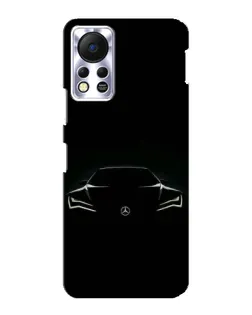 Чехол для Infinix Hot 11s с картинкой «Mercedes — силуэт авто» Чехол для Infinix Hot 11s с картинкой «Mercedes — силуэт авто»