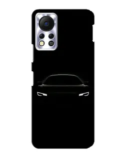 Чехол для Infinix Hot 11s с картинкой «Взгляд Audi в темноте»