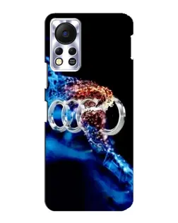 Чехол для Infinix Hot 11s с картинкой «Энергия лого Audi»