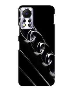 Чехол для Infinix Hot 11s с картинкой «Audi — абстрактные кольца»