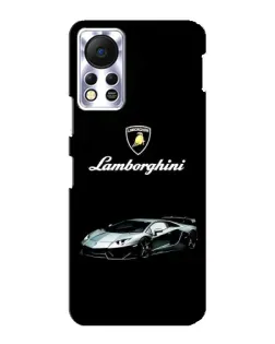 Чехол для Infinix Hot 11s с картинкой «Логотип Lamborghini классика»