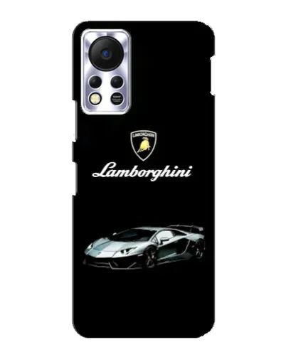 Чехол для Infinix Hot 11s с картинкой «Логотип Lamborghini классика»