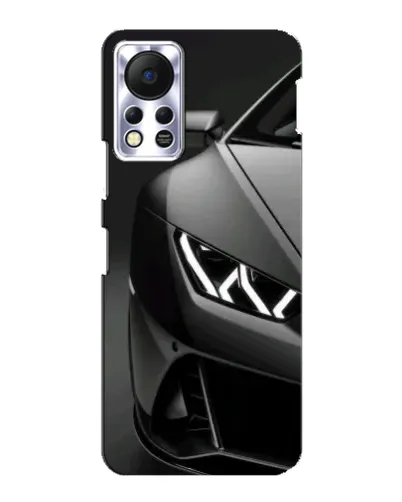 Чехол для Infinix Hot 11s с картинкой «Lamborghini фары детализация»