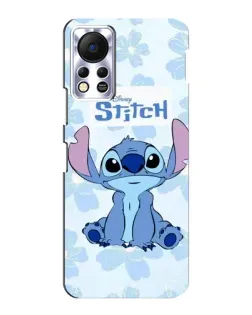 Чехол для Infinix Hot 11s с картинкой «Stitch среди цветов» Чехол для Infinix Hot 11s с картинкой «Stitch среди цветов»