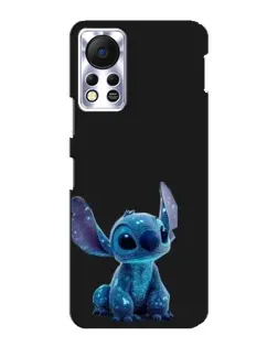 Чехол для Infinix Hot 11s с картинкой «Стич на черном» Чехол для Infinix Hot 11s с картинкой «Стич на черном»