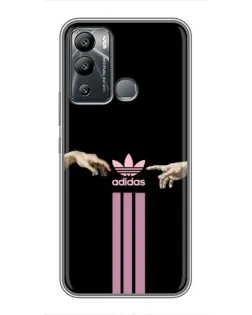 Чехол для Infinix Hot 12 Play с картинкой «Adidas Hands»