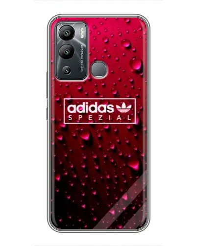 Чехол для Infinix Hot 12 Play с картинкой «Adidas Gold Marble»
