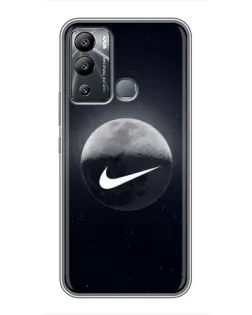 Чехол для Infinix Hot 12 Play с картинкой «Nike в стиле граффити»