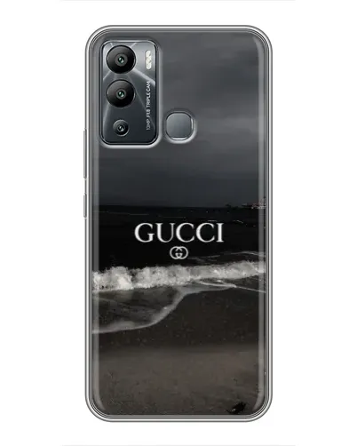 Чехол для Infinix Hot 12 Play с картинкой «Gucci — морской прибой»
