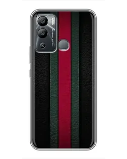 Чехол для Infinix Hot 12 Play с картинкой «Gucci — неоновая линия»