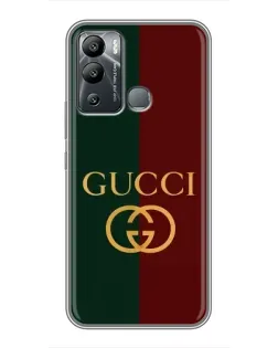 Чохол для Infinix Hot 12 Play з картинкою «Gucci — темно-зелений градієнт»