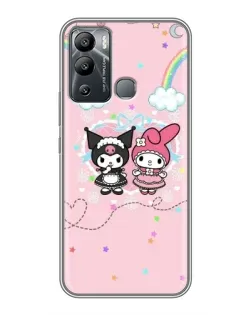 Чехол для Infinix Hot 12 Play с картинкой «My Melody и Kuromi» Чехол для Infinix Hot 12 Play с картинкой «My Melody и Kuromi»