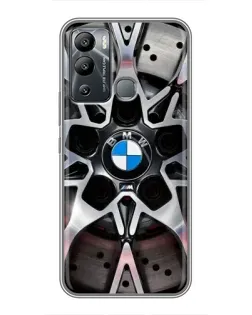 Чехол для Infinix Hot 12 Play с картинкой «BMW — деталь диска»