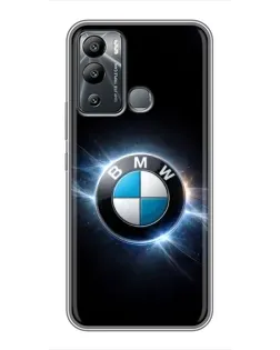 Чехол для Infinix Hot 12 Play с картинкой «BMW — неоновое сияние» Чехол для Infinix Hot 12 Play с картинкой «BMW — неоновое сияние»