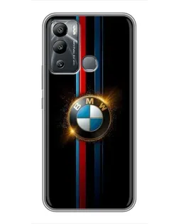Чехол для Infinix Hot 12 Play с картинкой «BMW M-Power неон»
