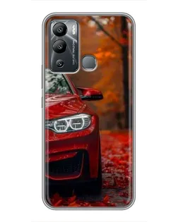Чехол для Infinix Hot 12 Play с картинкой «Осенняя BMW M4»