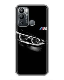 Чохол для Infinix Hot 12 Play з картинкою «BMW — погляд тигра»