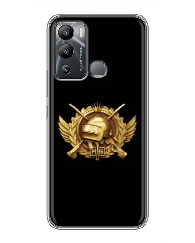Чехол для Infinix Hot 12 Play с картинкой «PUBG — оранжевый градиент» Чехол для Infinix Hot 12 Play с картинкой «PUBG — оранжевый градиент»