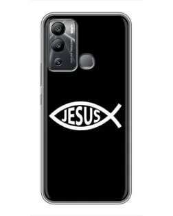 Чехол для Infinix Hot 12 Play с картинкой «Классический Jesus»