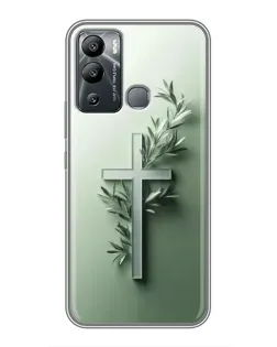 Чехол для Infinix Hot 12 Play с картинкой «Оливковая ветвь»