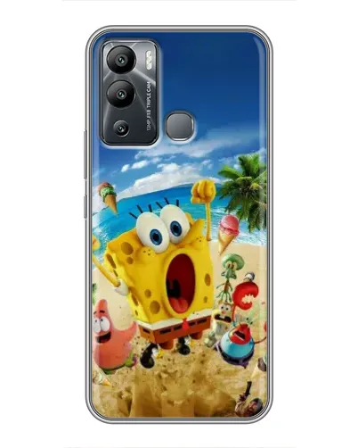 Чехол для Infinix Hot 12 Play с картинкой «Развлечения на пляже»