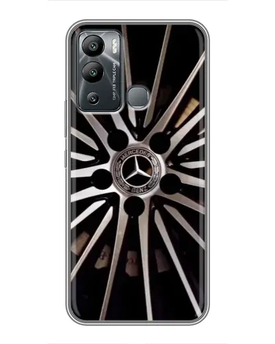 Чехол для Infinix Hot 12 Play с картинкой «Диск Mercedes»