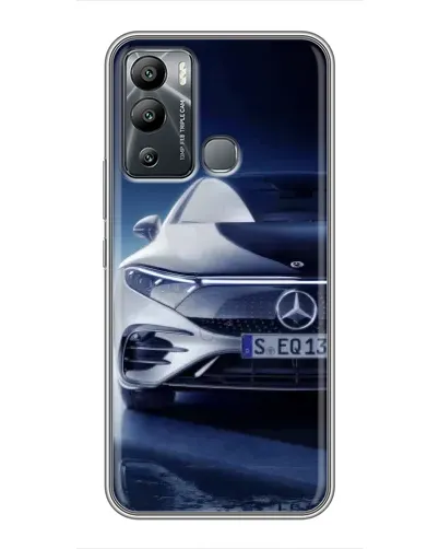 Чехол для Infinix Hot 12 Play с картинкой «Mercedes EQ — будущее»