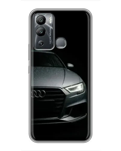 Чехол для Infinix Hot 12 Play с картинкой «Audi — детализация кузова»