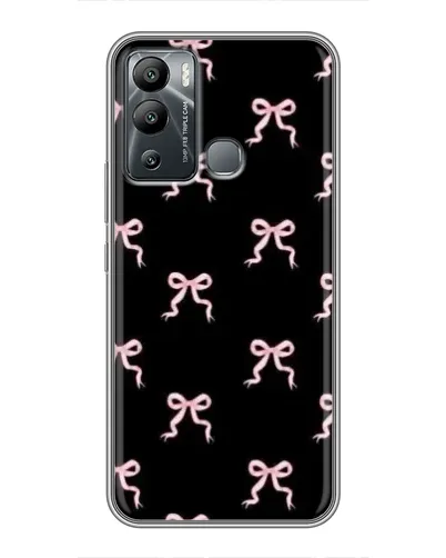 Чехол для Infinix Hot 12 Play с картинкой «Бант-цветок» Чехол для Infinix Hot 12 Play с картинкой «Бант-цветок»
