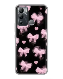 Чехол для Infinix Hot 12 Play с картинкой «Геометрия банта» Чехол для Infinix Hot 12 Play с картинкой «Геометрия банта»