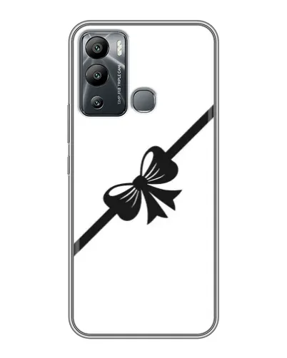 Чехол для Infinix Hot 12 Play с картинкой «Диагональный бант» Чехол для Infinix Hot 12 Play с картинкой «Диагональный бант»