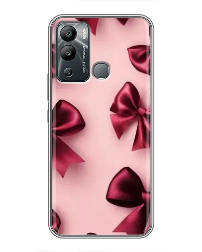 Чехол для Infinix Hot 12 Play с картинкой «Бордовый атлас» Чехол для Infinix Hot 12 Play с картинкой «Бордовый атлас»