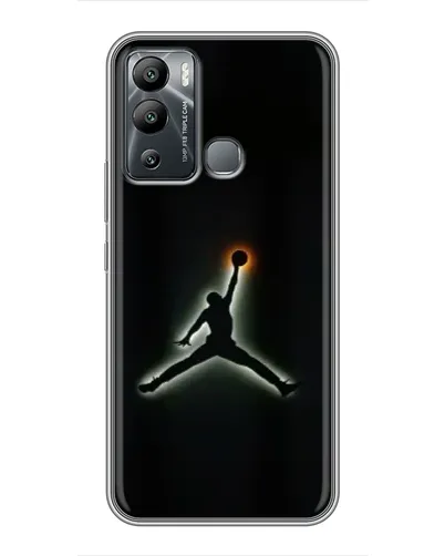 Чехол для Infinix Hot 12i с картинкой «Jordan Gradient Logo»